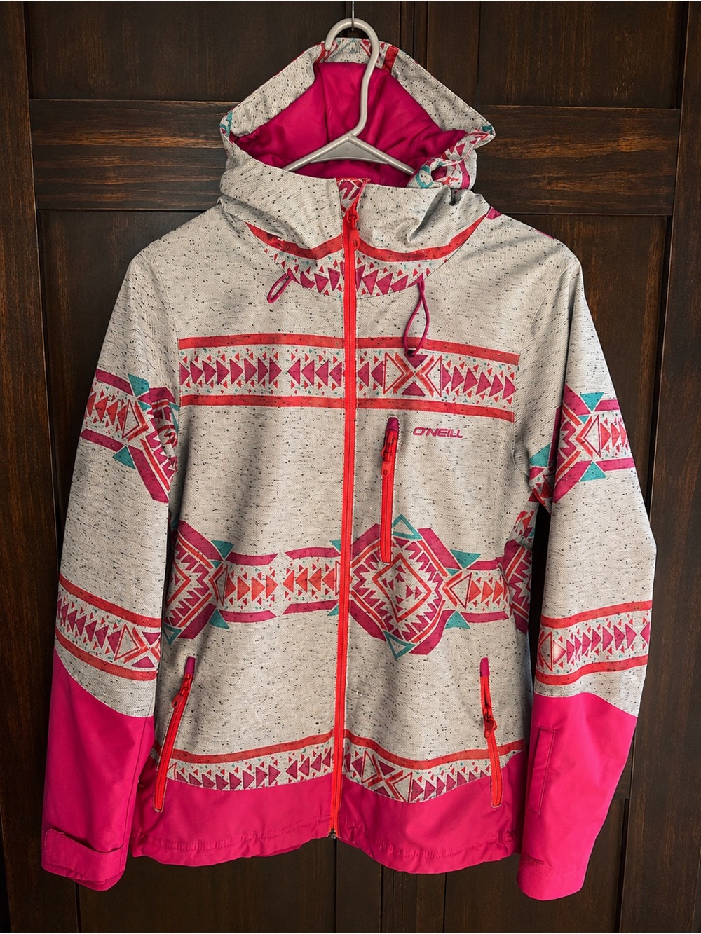 O'Neill Hot Pink Snow Outerwear Jacket